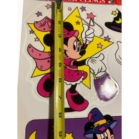 Disney Vintage Halloween Static Cling Window Decorations  Mickey & Friends - Picture 9 of 12